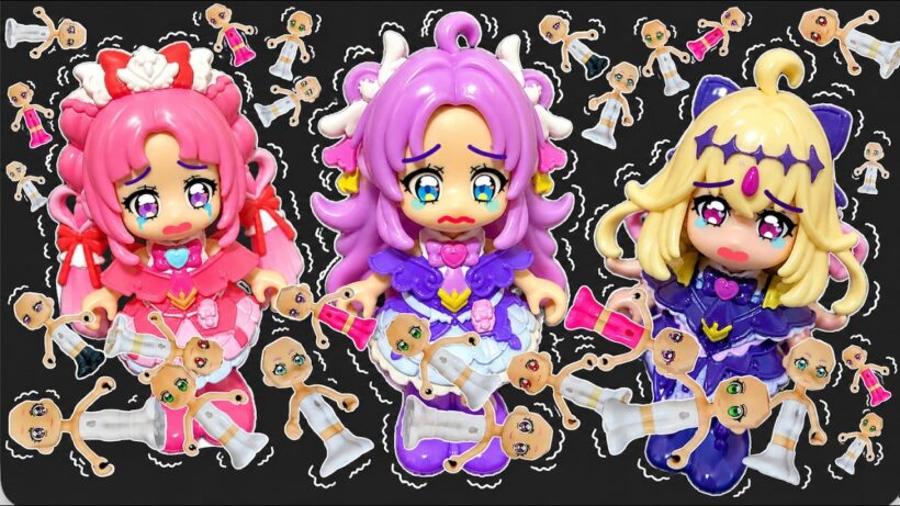 人形が降ってきてとじこめられたプリキュアたちを救出しよう！！名探偵プリキュア
