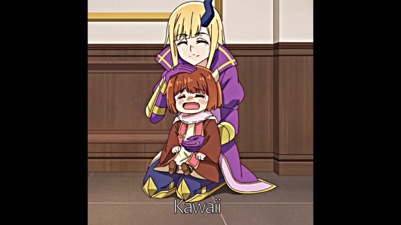 She is so cute🫶 #魔王の娘は優しすぎる #shorts #youtubeshorts #trending #cute #song#douyin #animeclip #doux