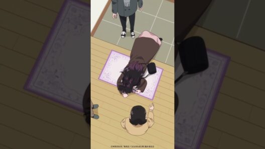 TVアニメ「正反対な君と僕」第15話『行く年来る年』から「つまらぬ物になってしまったのですが……」
