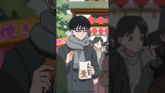 TVアニメ「正反対な君と僕」第15話『行く年来る年』から「あのリアクションは何だったんだろう…？」