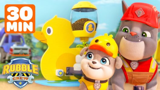 30 Minutes of Ducks & Trucks w/ Motor & Charger! 🦆🚚 | Rubble & Crew