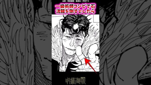 一級術師コンビで石流龍を倒すとしたら【呪術廻戦反応集】#呪術廻戦 #jujutsukaisen