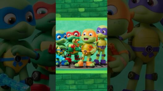 Meet the Teeny Mutant Ninja Turtles! 🐢🍕