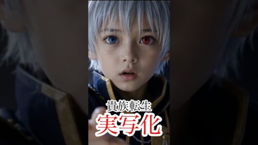 #short貴族転生の実写化 #short#貴族転生#実写化#貴族転生実写化#目が赤と青#ai動画#short
