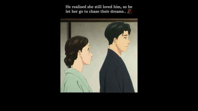 Sometimes it’s better to let go than stay together.. | name: love through a prism #anime #shorts