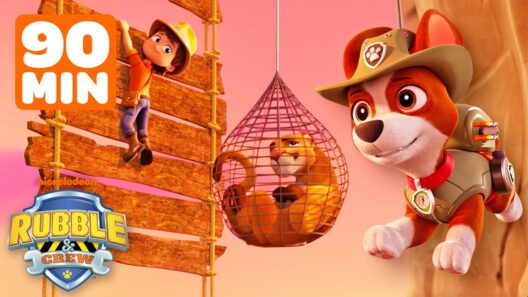 PAW Patrol's Wildest Jungle Rescues! 🌴🐾 | 90 Minutes | Rubble & Crew