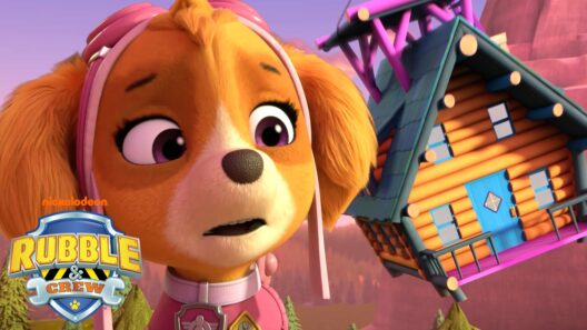 Skye Helps Rubble & Crew Transport an Entire House! 🏠 | Rubble & Crew | Skye and Friends