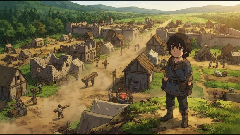 【アニメ異世界】[お気楽領主の楽しい領地防衛]～生産系魔術で名もなき限界集落を最強の城塞都市に！ハズレ魔術と追放された神童は、前世の知識とチート建築で悠々自適な辺境ライフを満喫する～【マンガ動画】