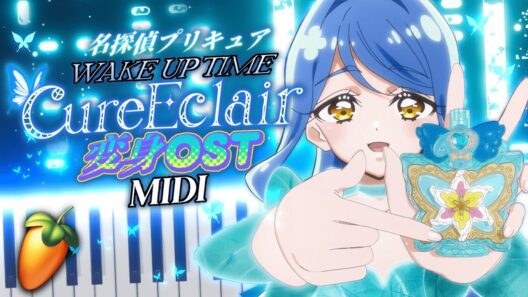 【名探偵プリキュア！変身BGM】 「キュアエクレールウェイクアップタイム！OST Cure Eclair Transformation」 Cover MIDI 耳コピラフ