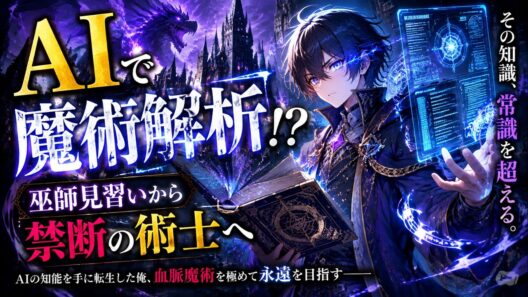 【異世界転生】AI搭載の俺が巫師見習いに！？貴族の力と禁断の血脈魔術で最強術士を目指す物語 #夜更けの物語