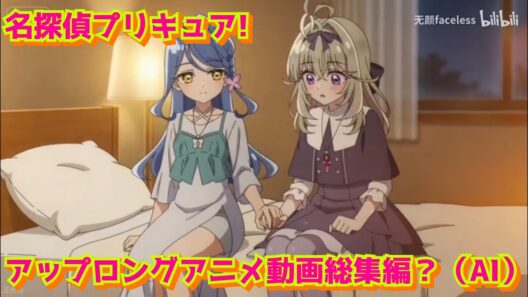 名探偵プリキュア!アップロングアニメ総集編?（AI）#名探偵プリキュア#ai #アニメ キュアアルカナシャドウ　エクレール #たんプリ