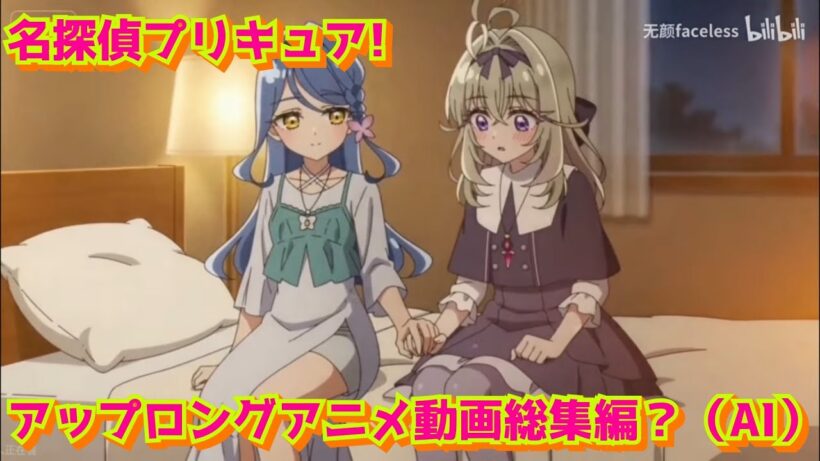 名探偵プリキュア!アップロングアニメ総集編?（AI）#名探偵プリキュア#ai #アニメ キュアアルカナシャドウ　エクレール #たんプリ