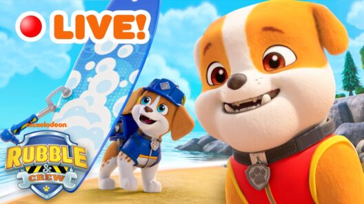 🔴 LIVE: Rubble's Best Summer Rescues Marathon! ☀️🏖️ | Rubble & Crew