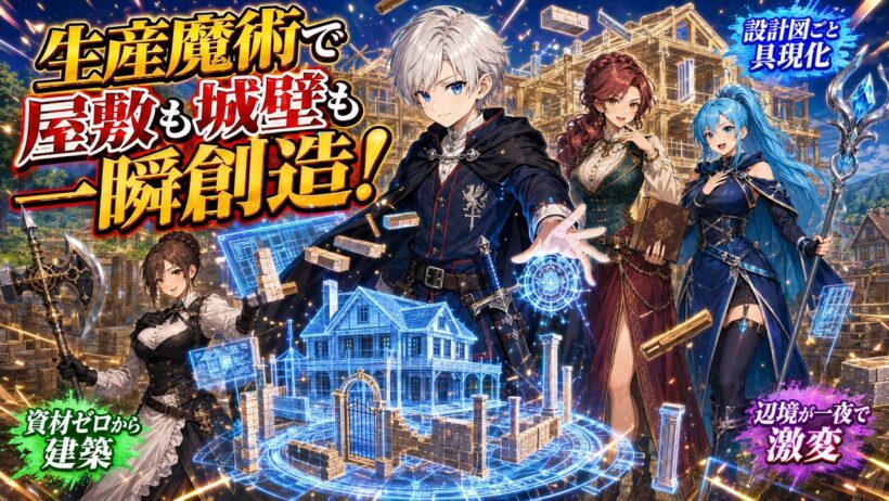 【異世界×街づくり】壊れた村を建て直し、最弱魔術で始める辺境暮らしと領地防衛『領地経営』