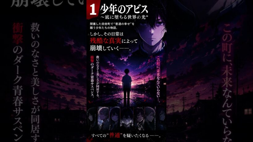 2026年 衝撃を受けるアニメ3選【2026年最新版】#トラウマ #少年のアビス #火喰鳥を食う #全修