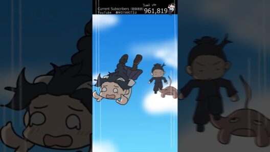 落下ミームpart２懐玉・玉折編『#jujutsukaisen#呪術廻戦 』#animation #funny #shorts　#alterego  meme