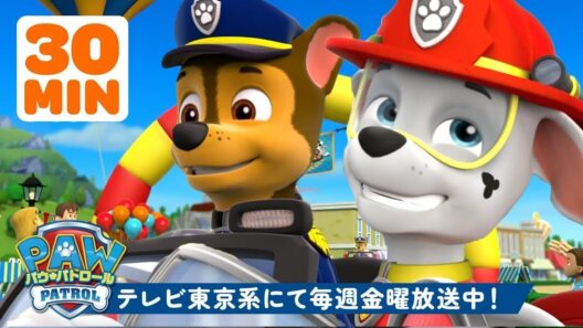 パウ・パトロール がゴールをめざせ！＆もっとすごい対決！🏆🏁 | 30分 | テレビ東京系にて放送中