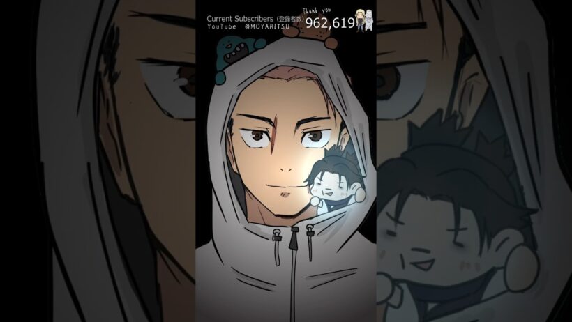 悠仁の周りをぐるぐる回る全力お兄ちゃん『#jujutsukaisen#呪術廻戦 』#animation #funny #shorts　『ふたつの木馬』ミーム