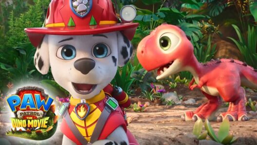PAW PATROL: THE DINO MOVIE (2026) | マーシャルとティラノサウルスのルバーブが初対面！| Nick Jr.