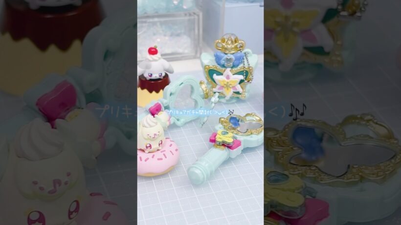 プリキュア好きのガチャ開封‪›⩊‹💖⁡#名探偵プリキュア #ぷちきゅあ #ガチャガチャ #開封動画 #ASMR