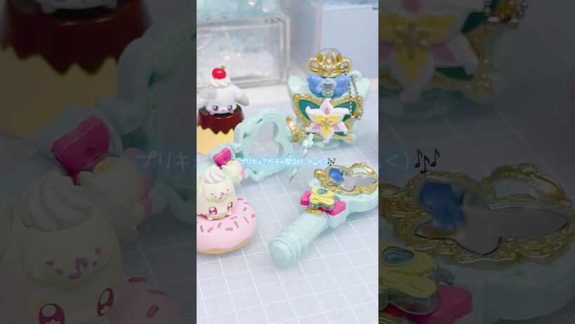 プリキュア好きのガチャ開封‪›⩊‹💖⁡#名探偵プリキュア #ぷちきゅあ #ガチャガチャ #開封動画 #ASMR