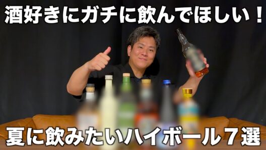 【ハイボール７選】夏の飲みたいバリうまなお酒！ウイスキー、ジン、泡盛