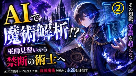 【異世界転生】AI搭載の俺が巫師見習いに！？貴族の力と禁断の血脈魔術で最強術士を目指す物語② #夜更けの物語