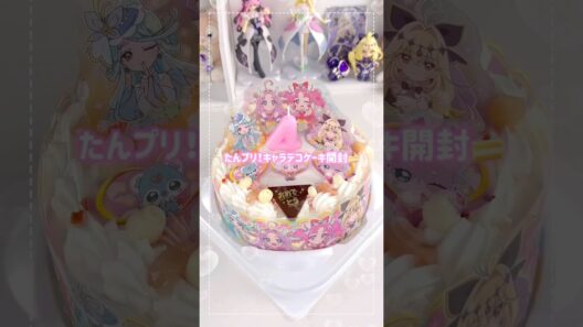 【プリキュア】可愛すぎて食べられないBDケーキ🎂｜Precure Character Cake