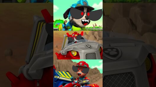 ⚡️Rubble and Crew’s SHOCKING Monster Transformation! 😈 #funny #animation #cute #memes #cartoon