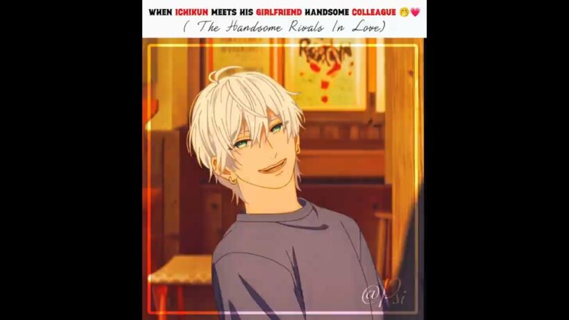 The Handsome Rivals In Love 😉💗#anime #shorts #fyp #uruwashinoyoinotsuki #ichimura #songlyrics #yoi