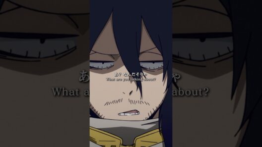 「イレイザー！おまえ、アイドルと付き合ってるって!?」 fromTVアニメ『#ヴィジランテ 』#23／#ヒロアカ #mha