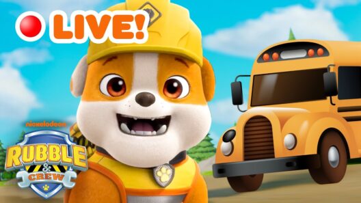 🔴 LIVE: Rubble's Back To School Marathon! 🚌📚 | Rubble & Crew