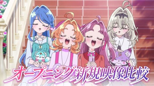 【0.7倍速】名探偵プリキュア！オープニング新規映像比較