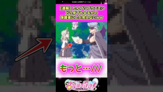 【速報】名探偵プリキュア！ゴウエモン先輩どう見てもるるかの保護者にしか見えないと話題にww #たんプリ #反応集