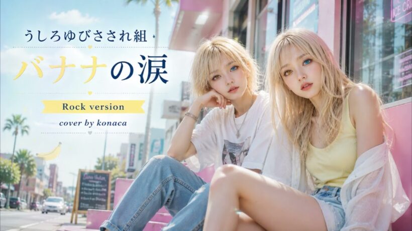 うしろゆびさされ組「バナナの涙」Rock Version｜『ハイスクール！奇面組』名曲をロックアレンジ