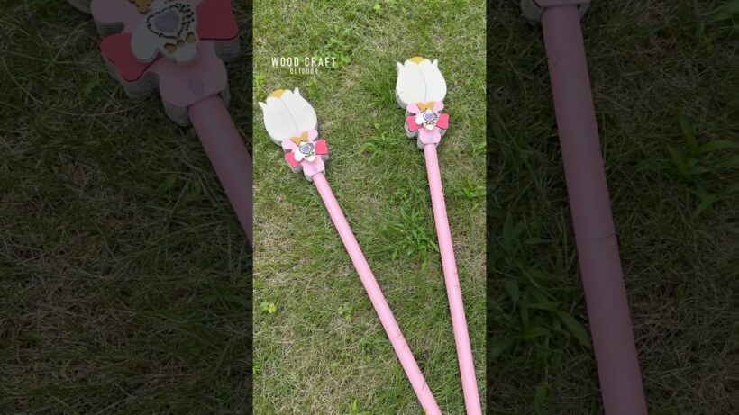 名探偵プリキュア、キュアアルカナのシャインアルカナロッドを家族みんなでハンドメイド　#名探偵プリキュア #diy #ハンドメイド #キュアアルカナ #プリキュア