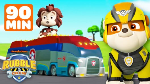 Non-Stop PAW Patroller Rescue Moments! | 90 Minutes | Rubble & Crew