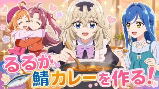 るるか鯖カレーを作る！【名探偵プリキュア！】