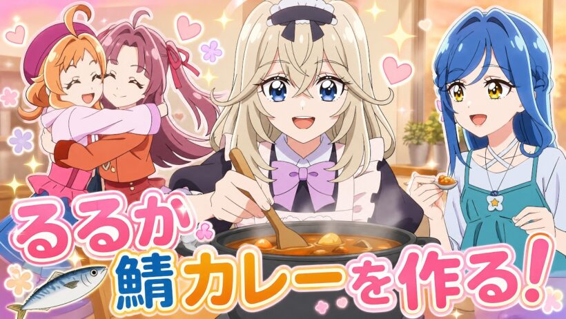 るるか鯖カレーを作る！【名探偵プリキュア！】
