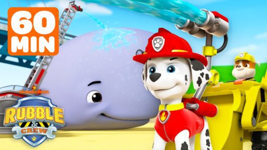 60 Minutes of PAW Patrol Outdoor Adventures! 🌲🐾 w/ Rubble & Marshall | Rubble & Crew