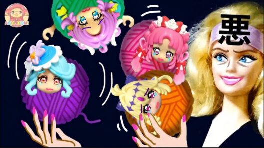 毛糸にとじこめられちゃったキュアミスティック＆キュアアンサー＆キュアアルカナ・シャドウ＆キュアエクレールを助け出そう！名探偵プリキュア