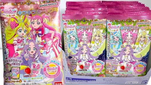 キラキラカードグミ『1BOX 開封』名探偵プリキュア! 不思議な庭と2人の秘密 Star Detective Precure! Card Gummy 食玩 Japanese candy toys