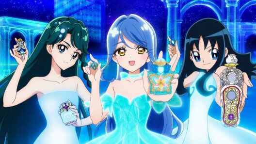 [1080p] Precure Trio Transformation | Mermaid x Eclair x Marine | Daifuku Fanmades