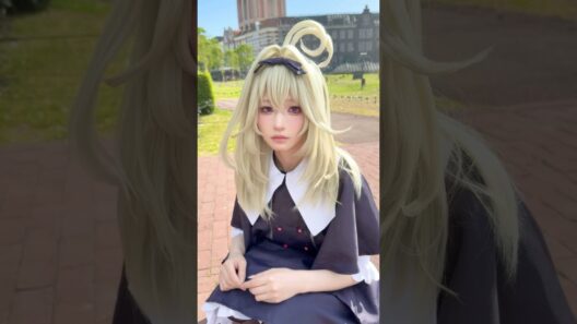 猫影ポーズ？  #コスプレ #名探偵プリキュア #森亜るるか #meitanteiprecure