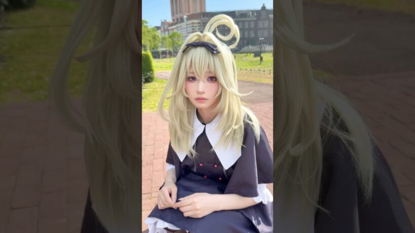 猫影ポーズ？  #コスプレ #名探偵プリキュア #森亜るるか #meitanteiprecure