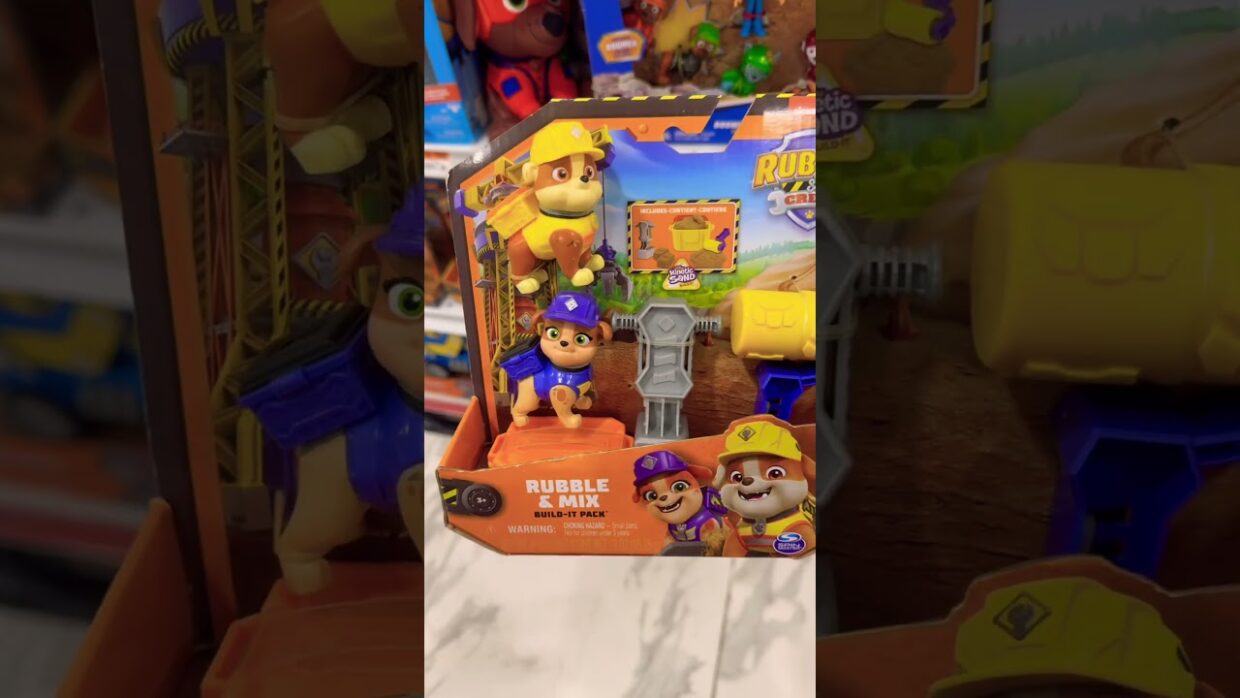 PAW Patrol Rubble and Crew! #pawpatrol #pawpatroltoys #toys