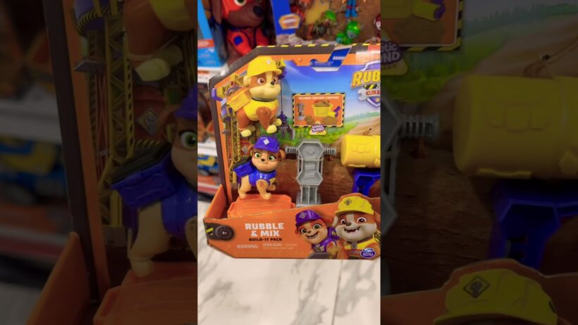 PAW Patrol Rubble and Crew! #pawpatrol #pawpatroltoys #toys