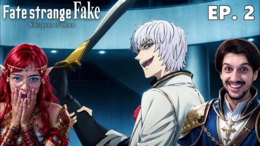 UM VAMPIRO?! | Assistindo FATE/STRANGE FAKE pela Primeira Vez (Episódio 2) REACT