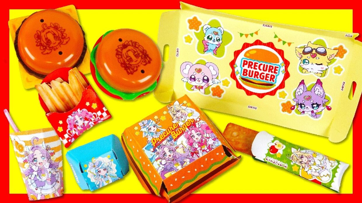 【名探偵プリキュア！】のハンバーガーやさんを作ってみたよ🍔【プリキュア】【はんちゃんラボTV】