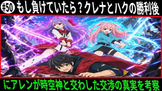 ヘルモード もし負けていたら？クレナとハクの勝利後にアレンが時空神と交わした交渉の真実を考察